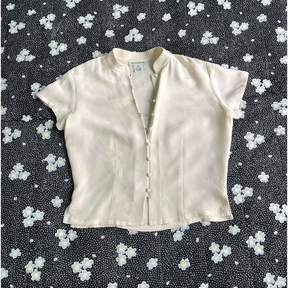 Ann Taylor 100% silk blouse